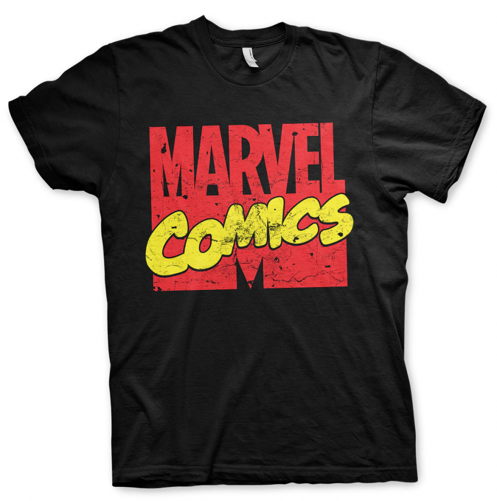 MARVEL - Vintage Marvel Comics Logo - T-Shirt (S)