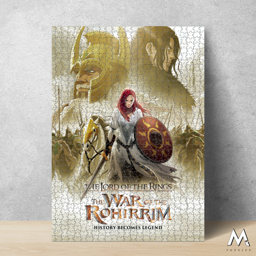 THE WAR OF THE ROHIRRIM - Poster + Puzzle 1000pcs