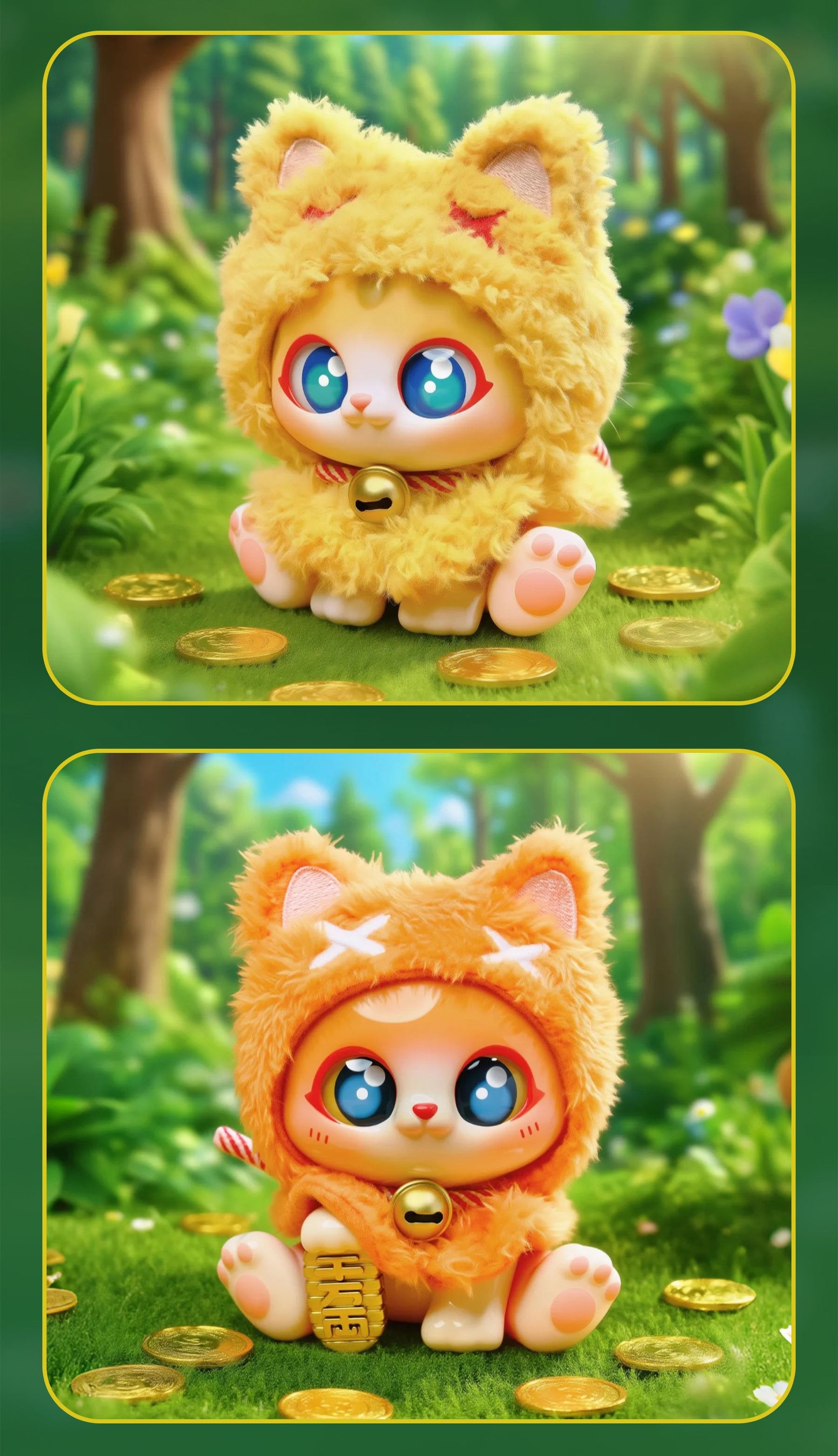 PICOCO - Lucky Kitty Cape Series BLIND BOX - 10cm