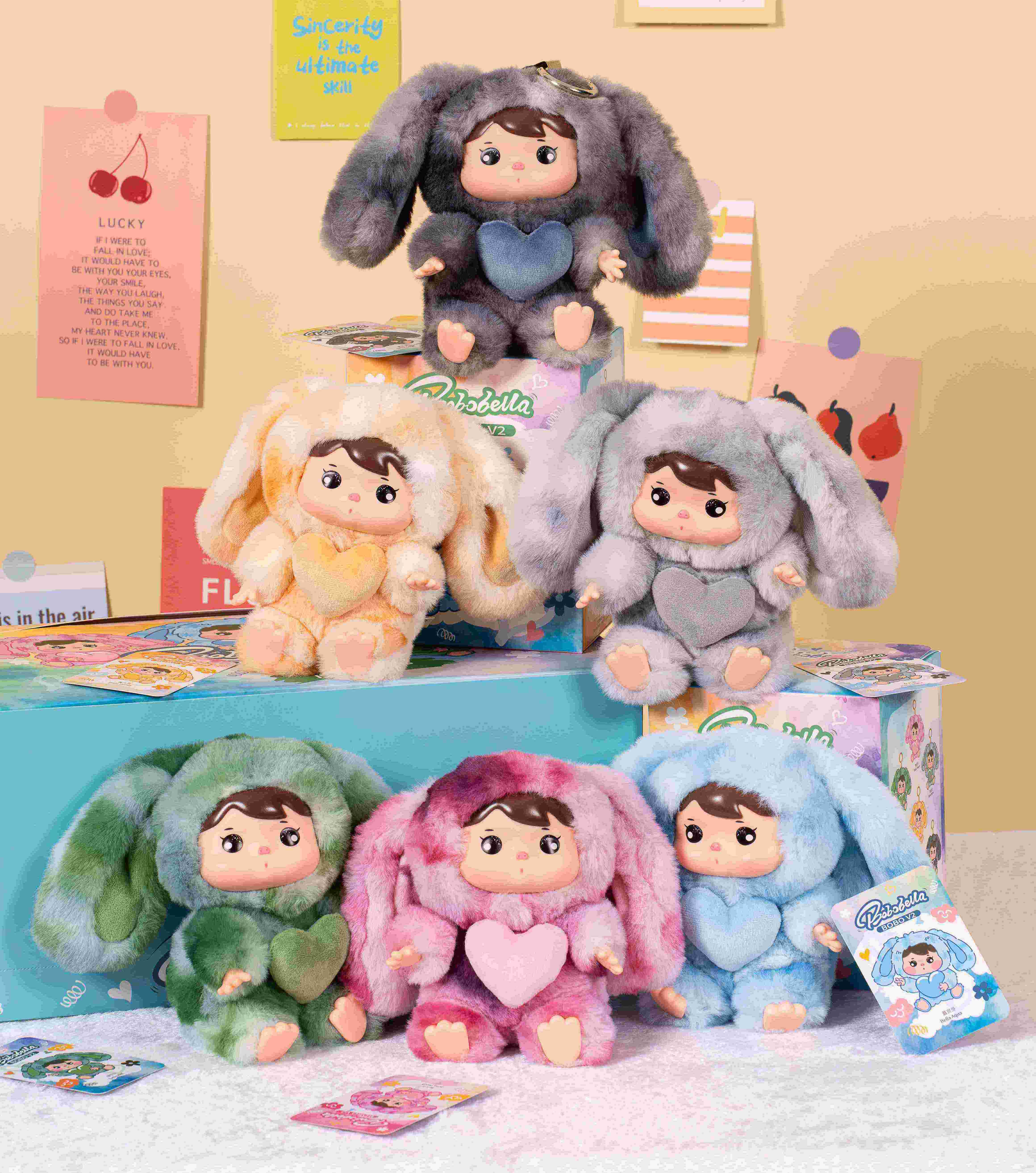 Bobobella Bobo V2 Plush - BLIND BOX - 11cm