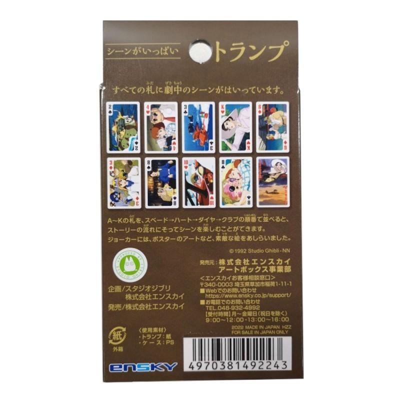 GHIBLI - Porco Rosso - Playing Cards (54 cards)
