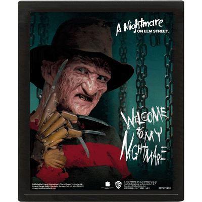 A NIGHTMARE ON ELM STREET - Chains - 3D Lenticular Poster 26x20cm