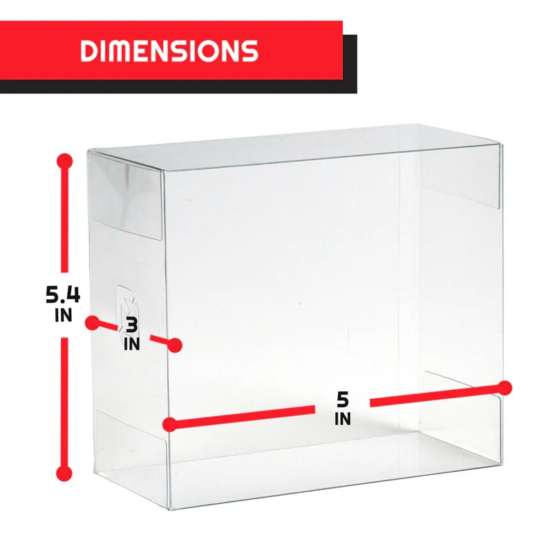 EVORETRO - PET Protector For Display 36 boosters Pokemon 5pc