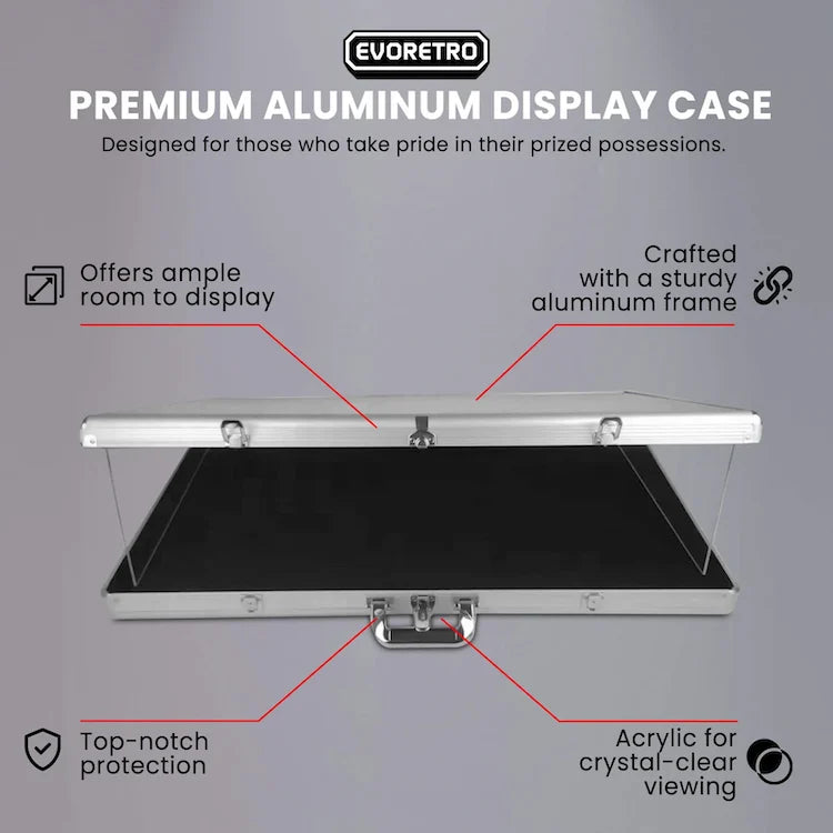 EVORETRO - Show Case Aluminium/Acrylic 91x60x10cm