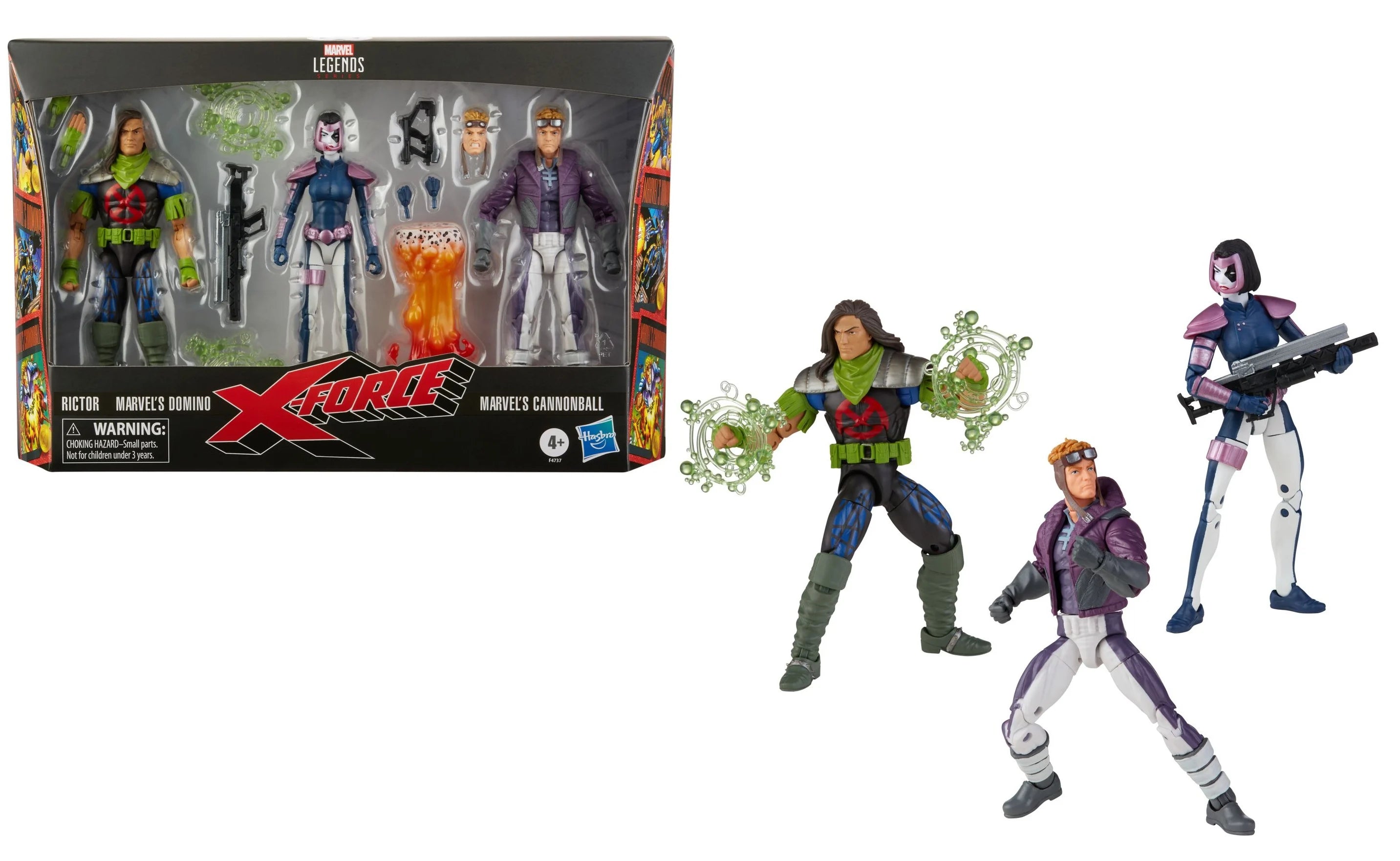 MARVEL - X-Force - 3 Figure Pack Legend Series 15cm