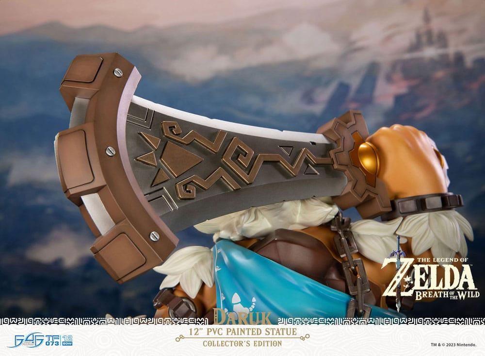 ZELDA BREATH ON THE WILD - Daruk - Statue Collector's Edition 29cm