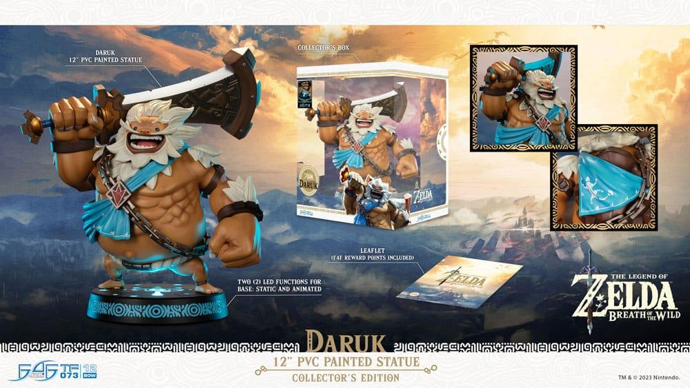 ZELDA BREATH ON THE WILD - Daruk - Statue Collector's Edition 29cm