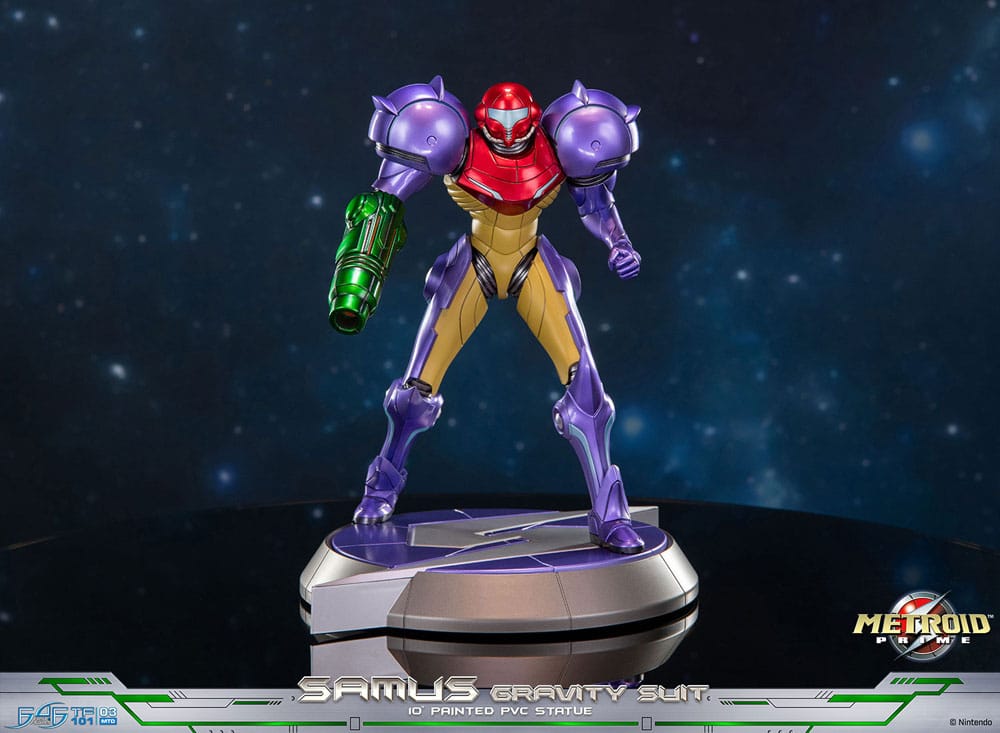 METROID PRIME - Samus "Gravity Suit" - Statue Collector's Ed. 25cm