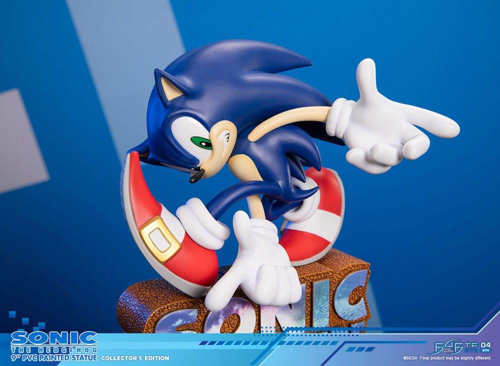 SONIC ADVENTURE - Sonic The Hedgehog - Statue Collector Edition 23cm