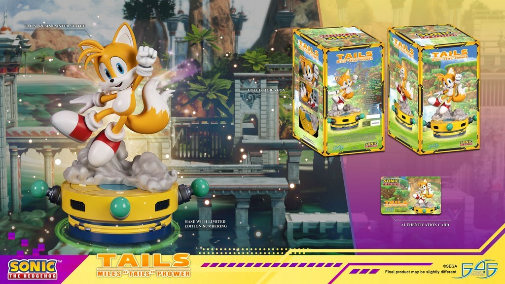 SONIC THE HEDGEHOG - Tails - Statue 36cm