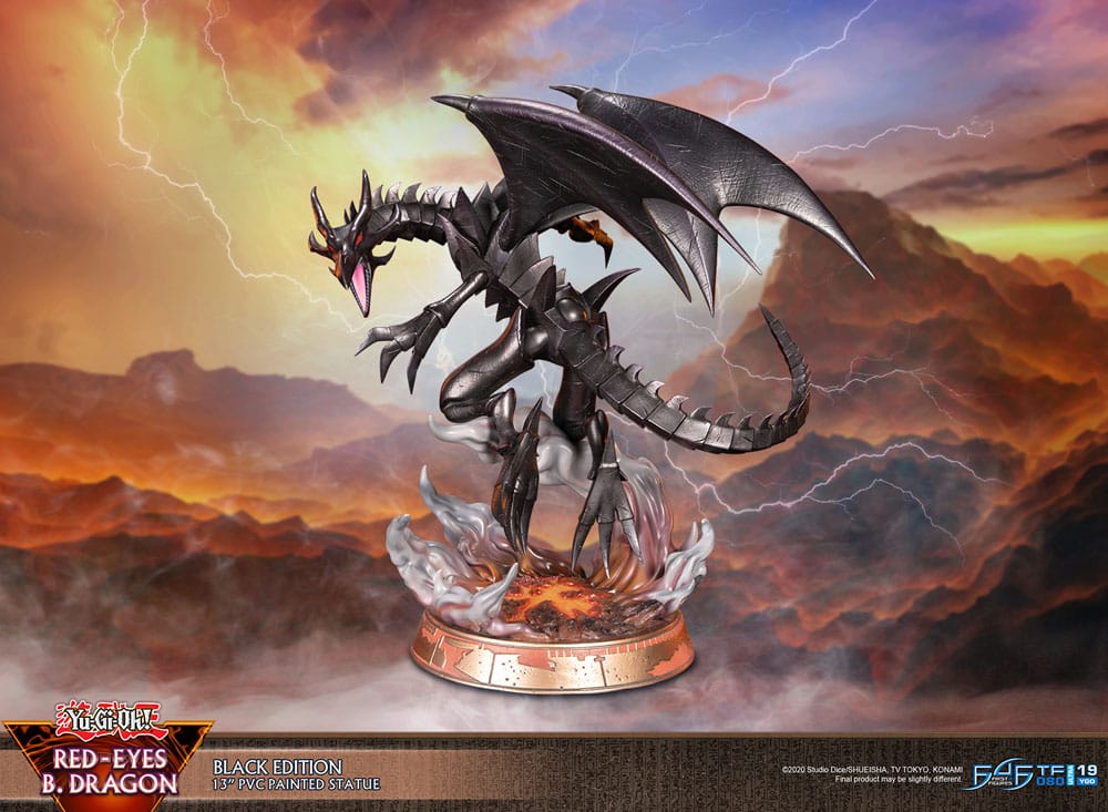 YU-GI-OH! - Red Eyes Black Dragon - Statue 33cm