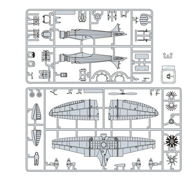 THE WIND RISES - Plane Type 9 Prototype - Model Kit 1/48