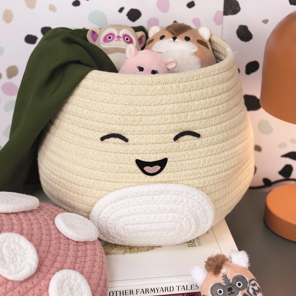 SQUISHMALLOWS - Malcolm - Woven Storage Basket