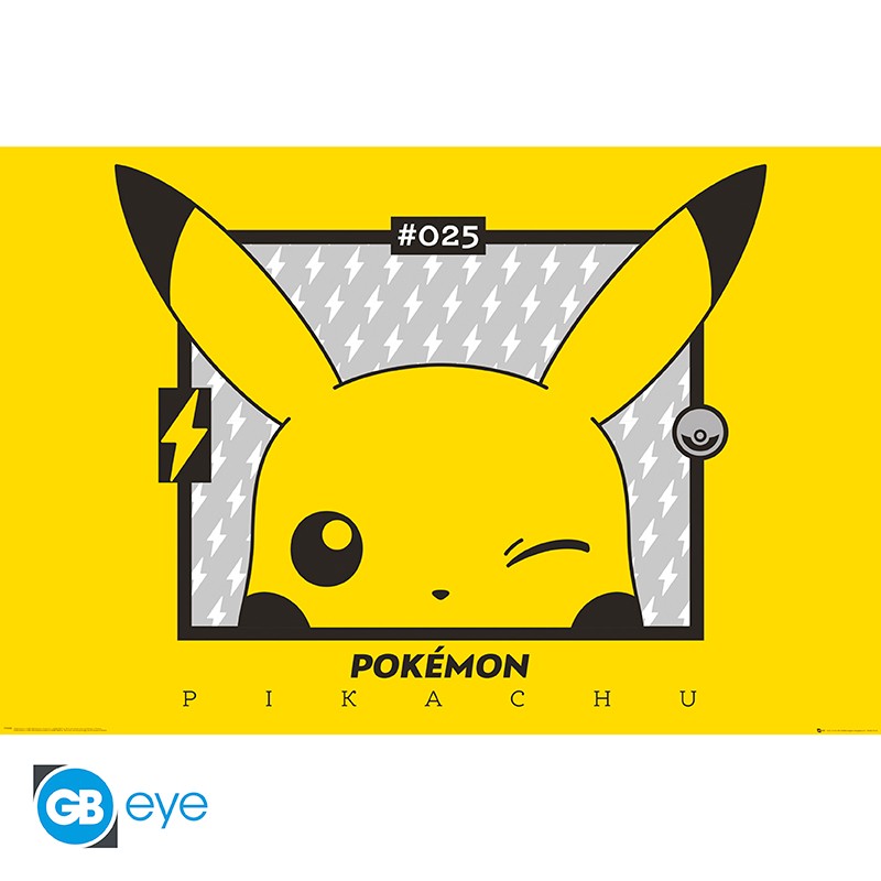 POKEMON - Pikachu Wink - Poster 91x61cm