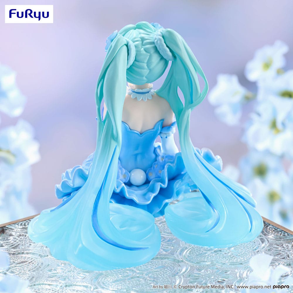 HATSUNE MIKU - Flower Fairy Nemophila - Statue Noodle Stopper 15cm