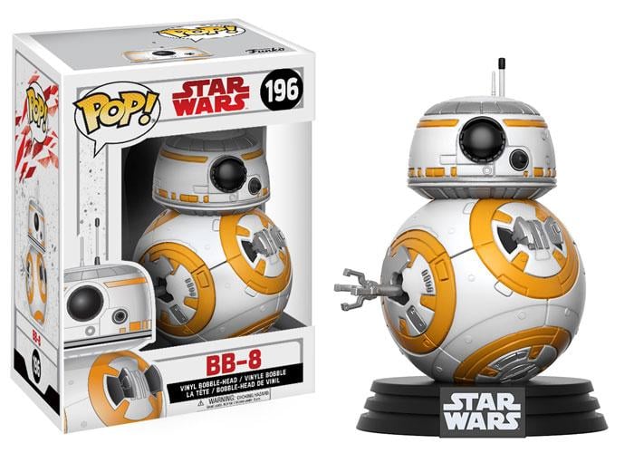 STAR WARS 8 The Last Jedi - POP N° 196 - BB-8