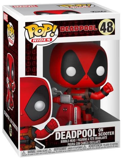 DEADPOOL - Pop Rides N° 48 - Deadpool on Scooter