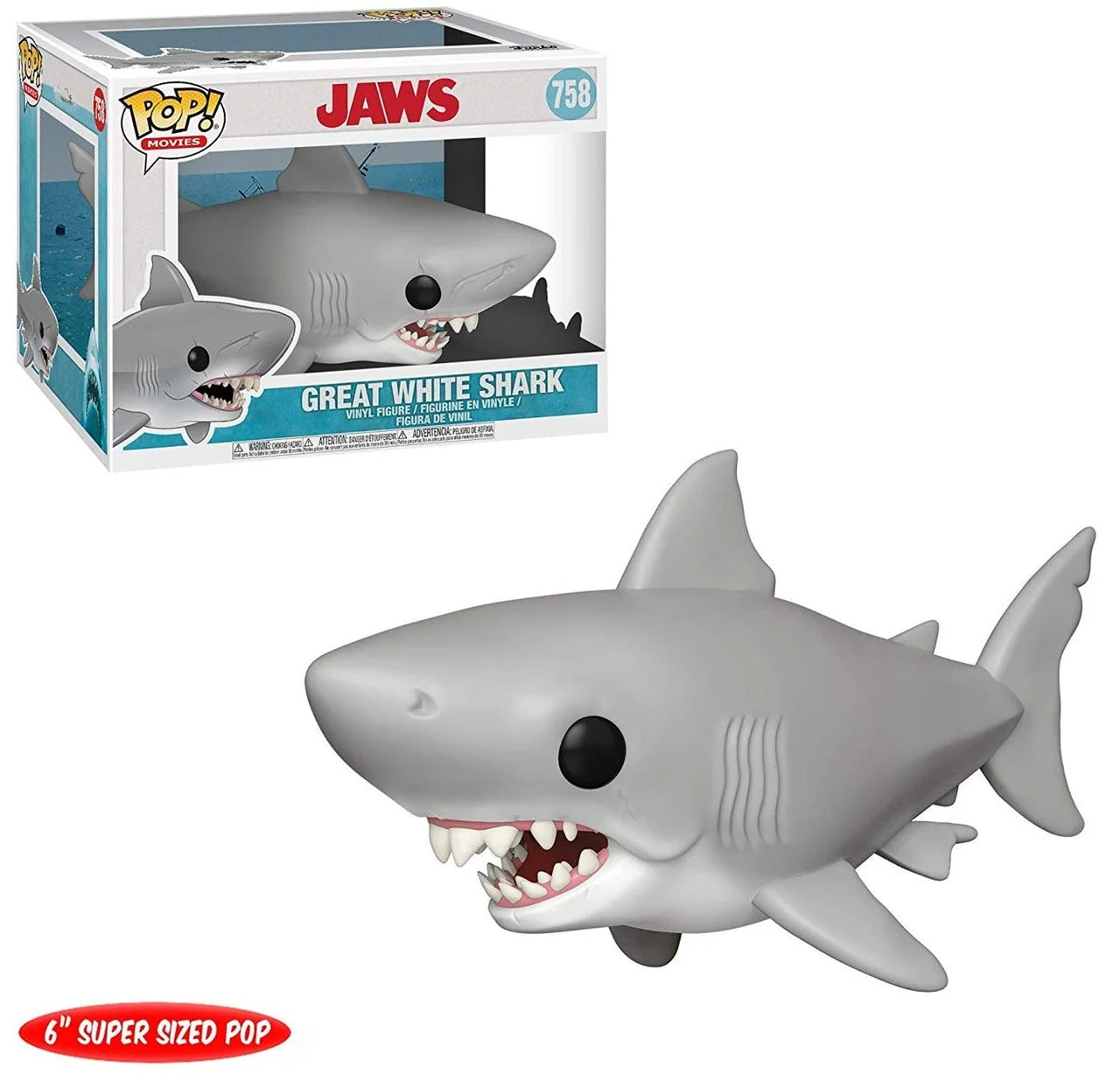 JAWS - POP SUPER 6" N° 758 - Jaws