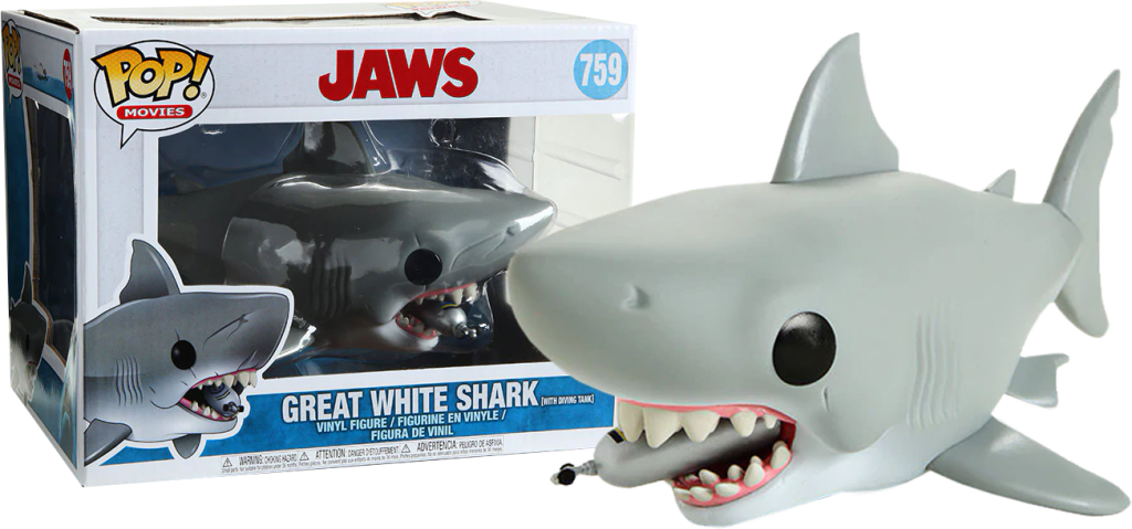 JAWS - POP SUPER 6" N° 759 - Jaws with Diving Tank