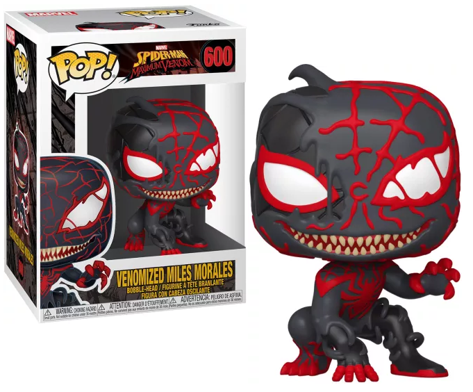 MARVEL MAX VENOM - POP N° 600 - Miles Morales