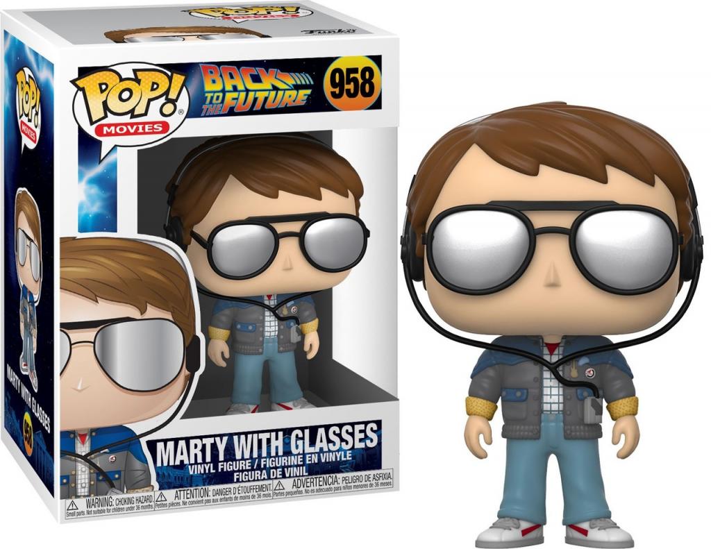 BACK TO THE FUTURE - POP N° 958 - Marty w/Glasses