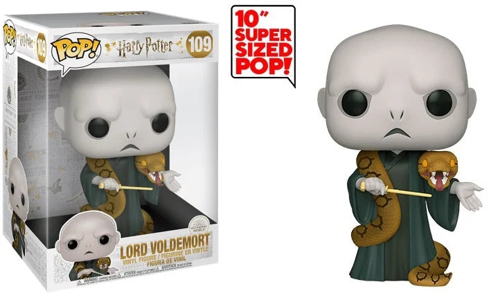 HARRY POTTER - POP JUMBO 10" N° 109 - Voldemort w/Nagini