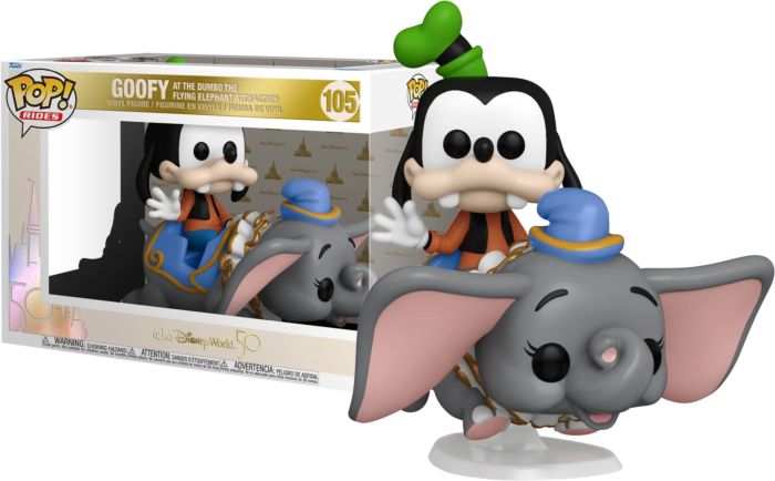 DISNEY - Pop Ride Super DLX N° 105 - 50th Anniversary - Dumbo w/Goofy