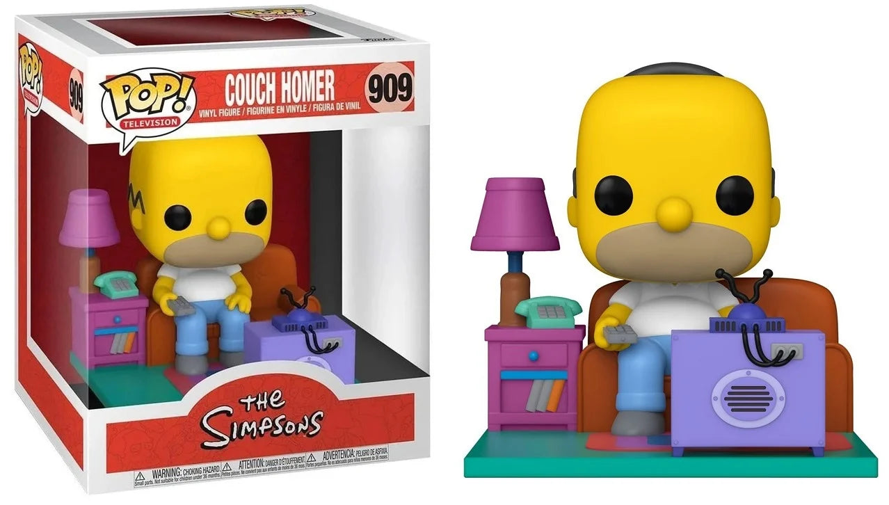 SIMPSONS - POP Deluxe N° 909 - Homer Watching TV