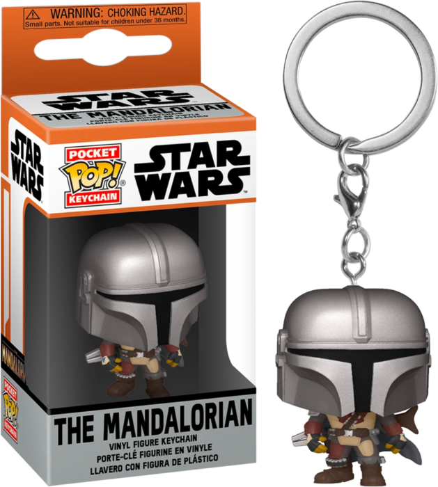 THE MANDALORIAN - Pocket Pop Keychains - The Mandalorian - 4cm