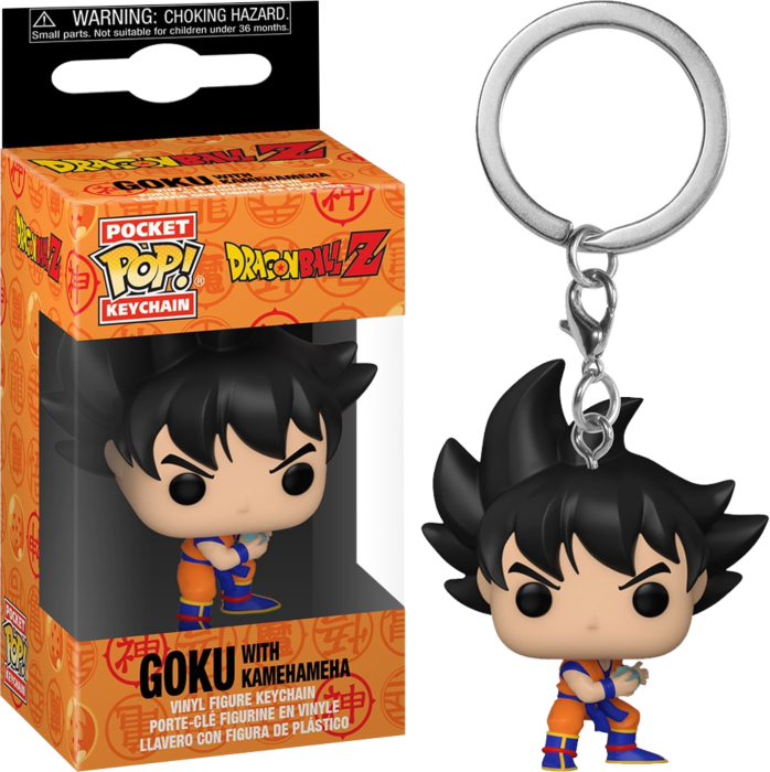 DRAGON BALL Z - Pocket Pop Keychain - Goku w/ Kamehameha