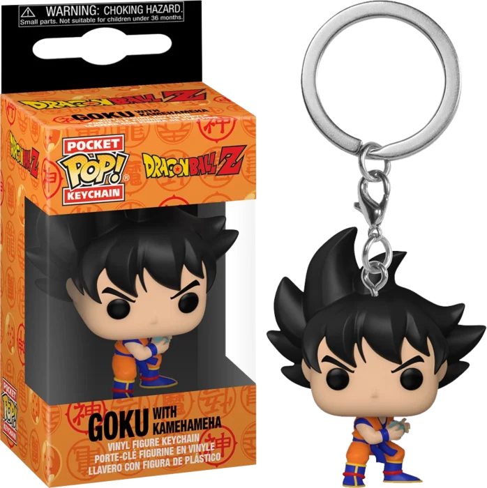DRAGON BALL Z - Pocket Pop Keychain - Goku w/ Kamehameha