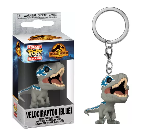 JURASSIC WORLD DOMINION - Pocket Pop Keychains - Blue