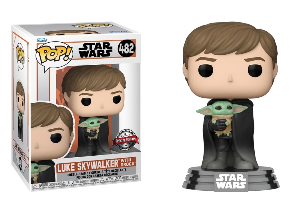 STAR WAR - POP N° 482 - Luke Skywalker With Grogu - Special Edition