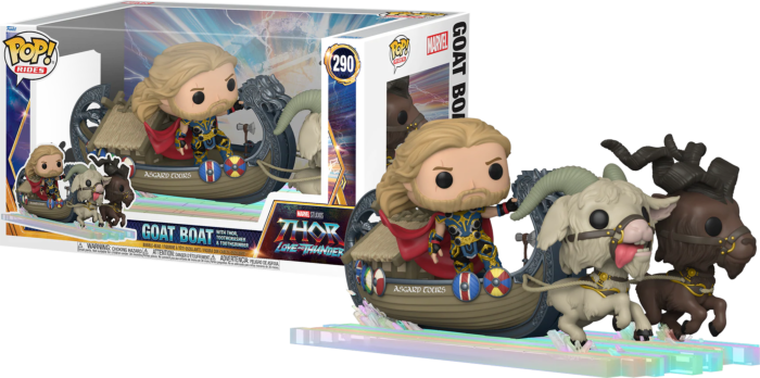 THOR 2022 - POP Ride Super DLX N° 290 - Thor with Goat Boat