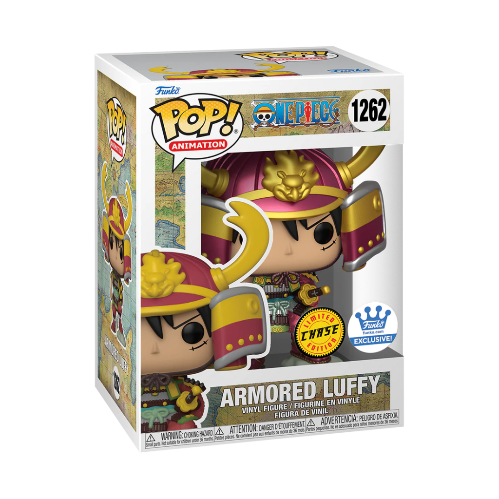 ONE PIECE - POP Animation N° 1262 - Armored Luffy with chase