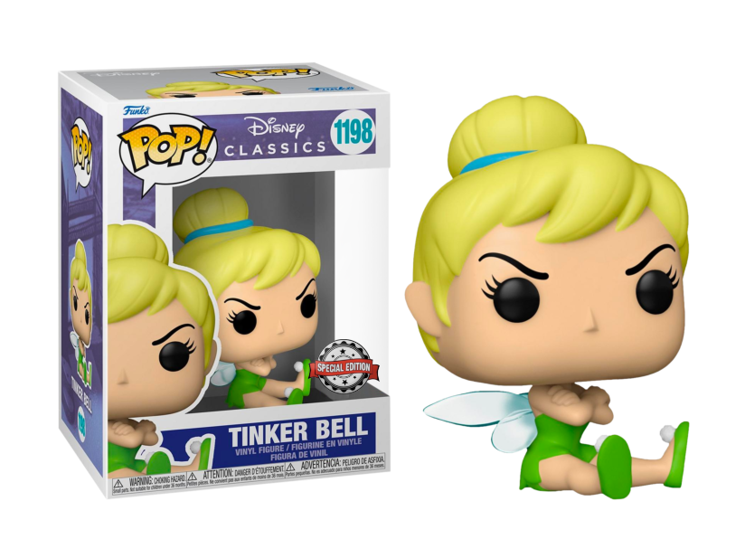 DISNEY - POP N° 1198 - Fée Clochette grincheus w/Chase SPECIAL EDITION