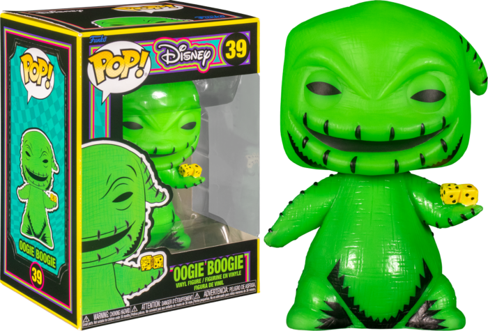 NIGHTMARE BEFORE CHRISTMAS - POP N° 39 - Blacklight - Oogie