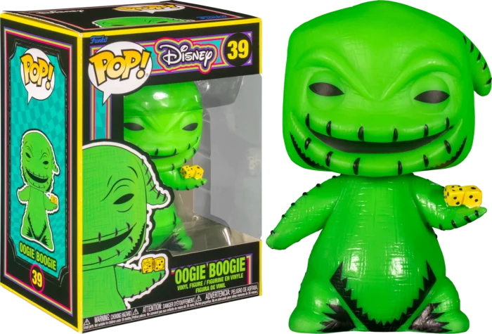 NIGHTMARE BEFORE CHRISTMAS - POP N° 39 - Blacklight - Oogie