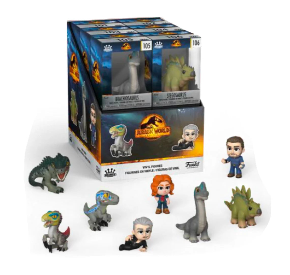 JURASSIC WORLD - Jurassic World - Vinyl Figures (BOX 12 Figures)