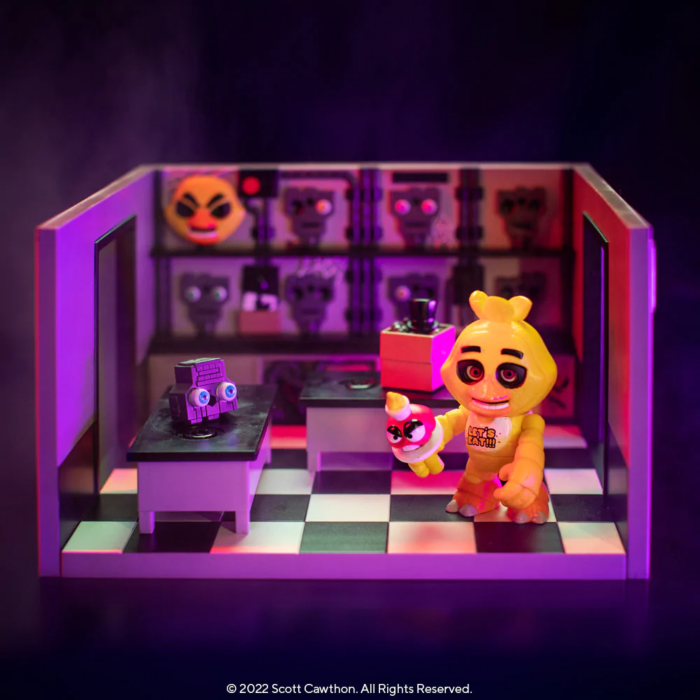 FNAF - Storage Room w/ Chica - Snap Playset Funko