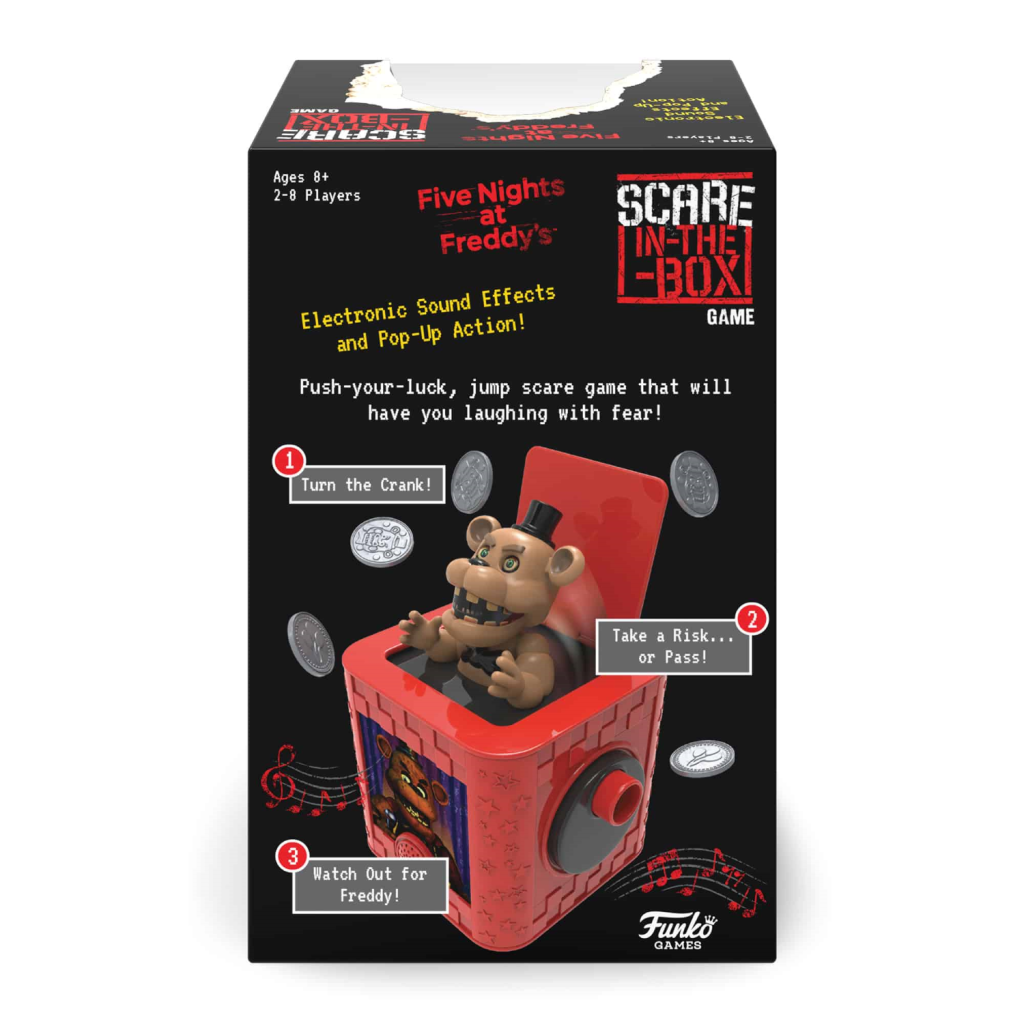 FIVE NIGHTS AT FREDDY'S - Signature Games - Scare-In-The-Box Game - UK