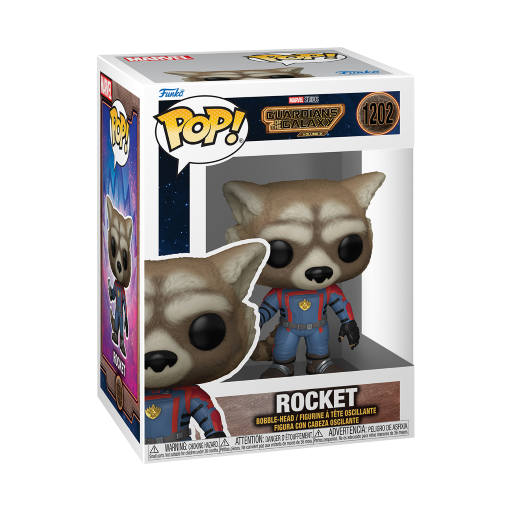 GUARDIANS OF THE GALAXY 3 - POP N° 1202 - Rocket