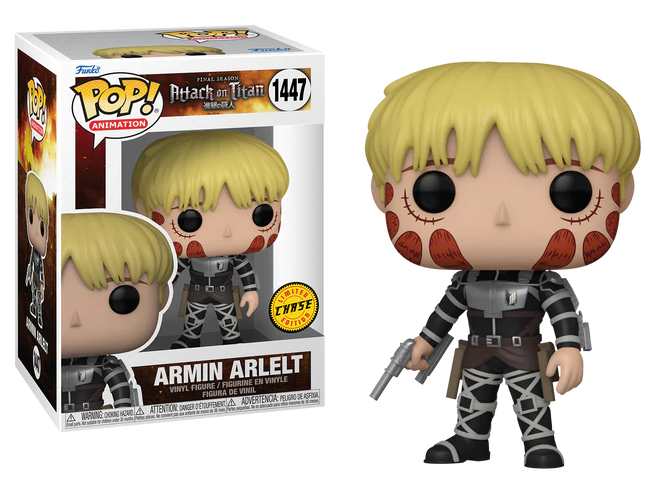 ATTACK ON TITAN S5 - POP Animation N° 1447 - Armin Arlert with Chase