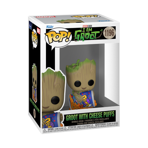 I AM GROOT - POP N° 1196 - Groot with Cheese Puffs