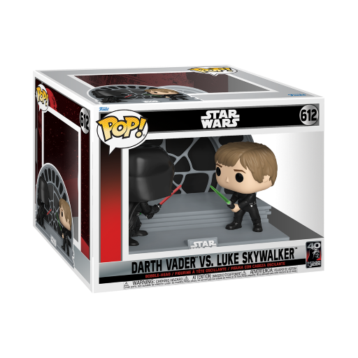 STAR WARS 6 "40TH ANNIV." - POP Moments N° 612 - Luke vs Darth Vader