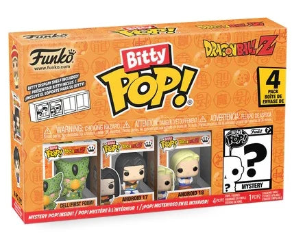 DRAGON BALL Z - Bitty Pop 4 Pack 2.5cm - Cell (First Form)