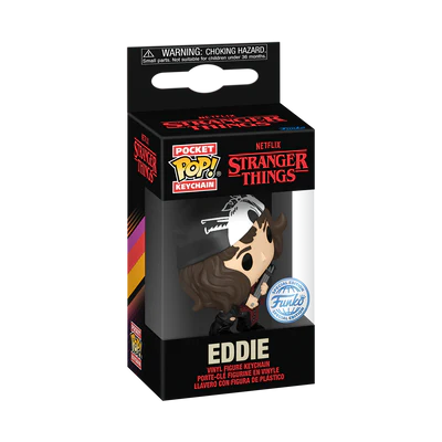 STRANGER THINGS S4 - Pocket Pop Keychains - Eddie
