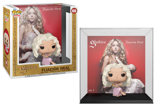 SHAKIRA - POP Albums N° 66 - Fijacion Oral