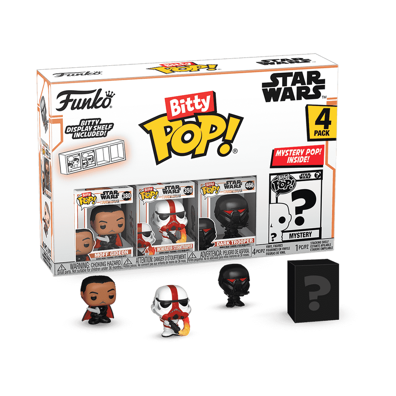 THE MANDALORIAN - Bitty Pop 4 Pack 2.5cm - Moff Gideon