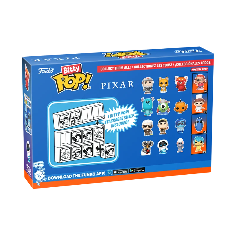 PIXAR - Bitty Pop 4 Pack 2.5cm - Lightyear